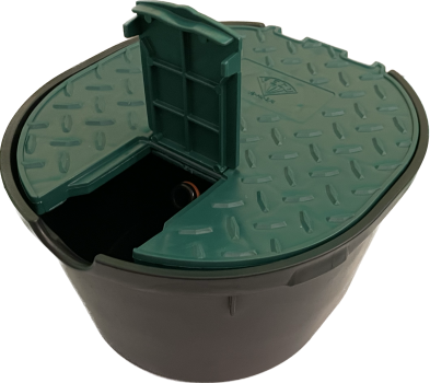 Preview: Hydrantenbox 3/4" IG Wasseranschluss (Wassersteckdose mit Kugelhahn)